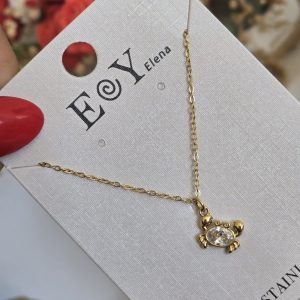 Collar Cangrejo Dorado -  211
