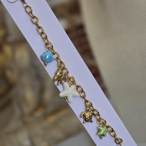 Pulsera Tortuga Dorada -  205