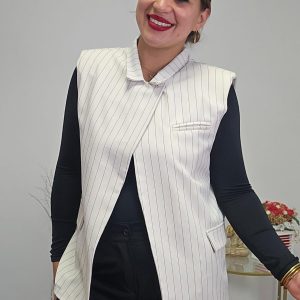 Chaleco rayas diplomáticas 60506
