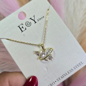 Collar Corazón Diamante - 130