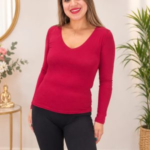 Camiseta mangas largas V759